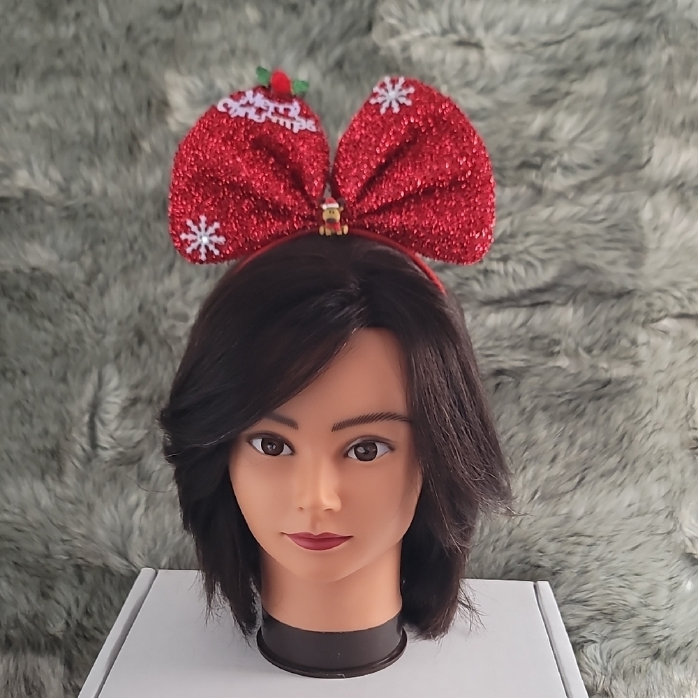 Sparkling Red Holiday Headband